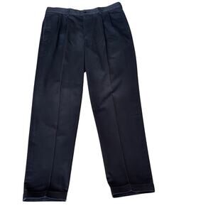 Brooks Brothers Thompson Advantage Chinos Men's 100% Cotton Navy Pants 36/34